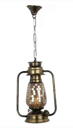 Lantern Style Lamp - Ceiling